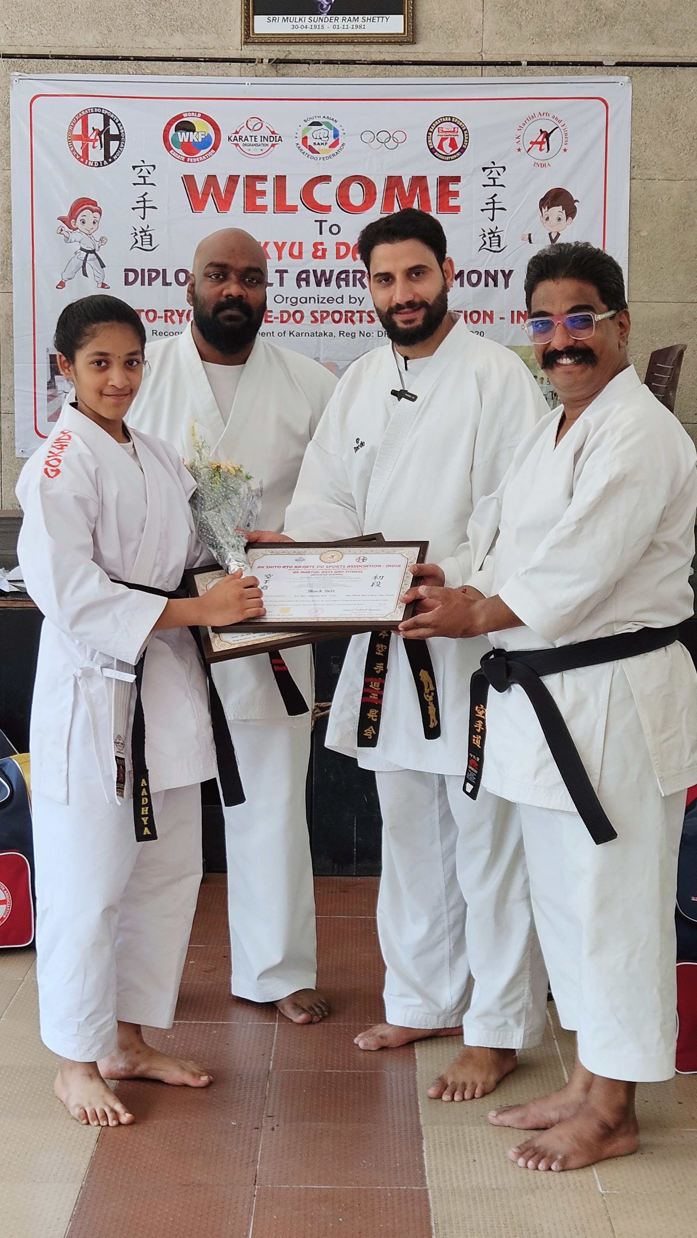 Aadhya Sinnakani 3rd Dan